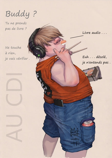 Octobre - Buddy au CDI