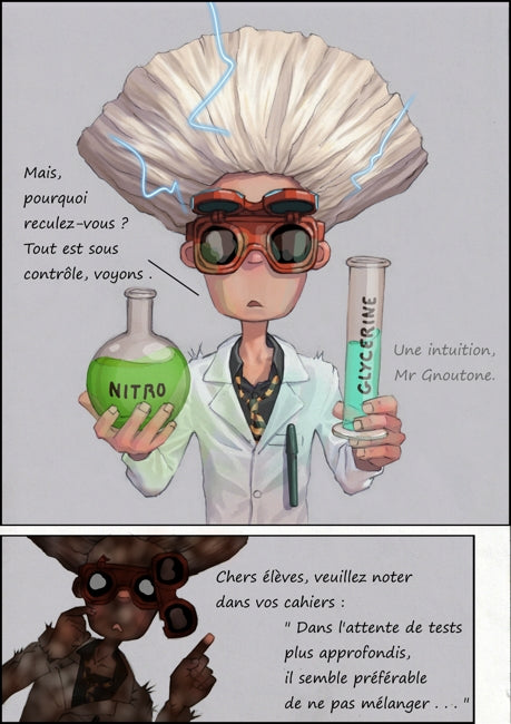 Février - Mr Gnoutone, professeur de science